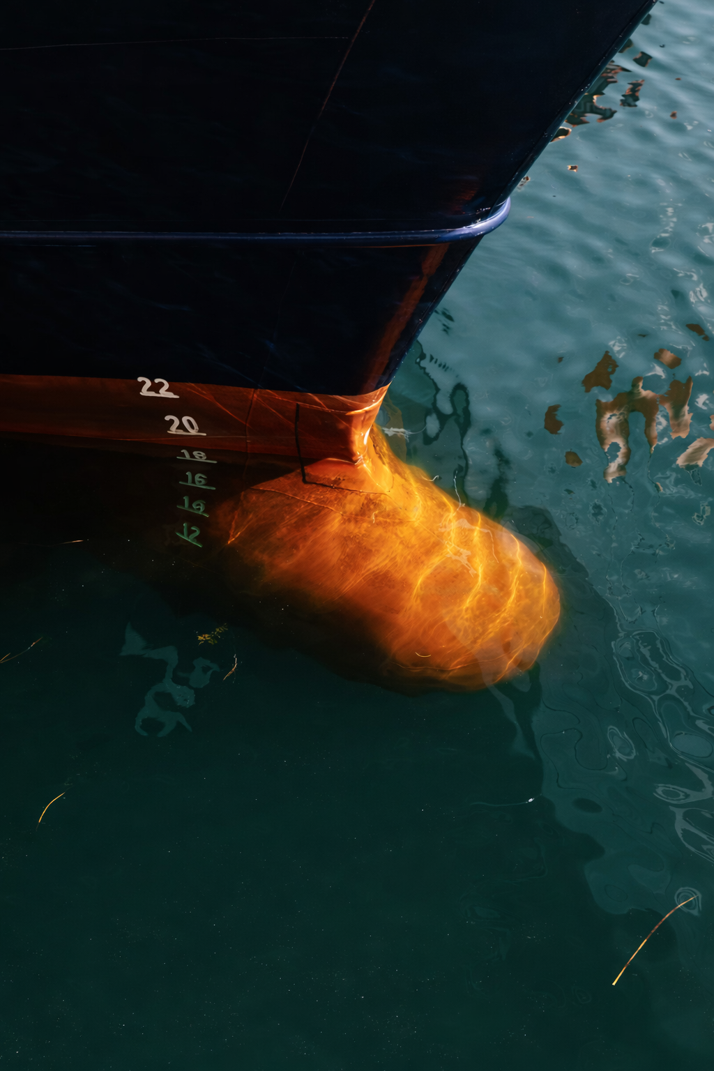 AI-generated similar boat image without a watermark